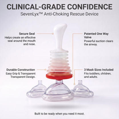 SevenLyx™ Anti-Choking Rescue Device